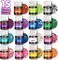 Holographic Chunky Glitter - 15 Colors Craft Glitter for Resin, Nail, Body & Jewelry Arts - With 5 Mixing Spoons